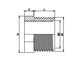Redüksiyon teknik resim 256x256